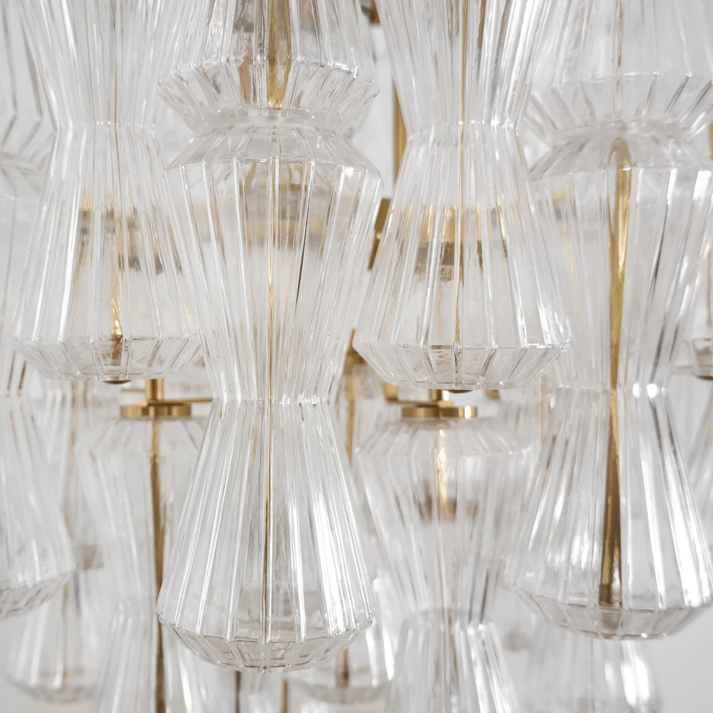 Aurora Chandelier Murano Glass Floral Cascade - Blowlighting