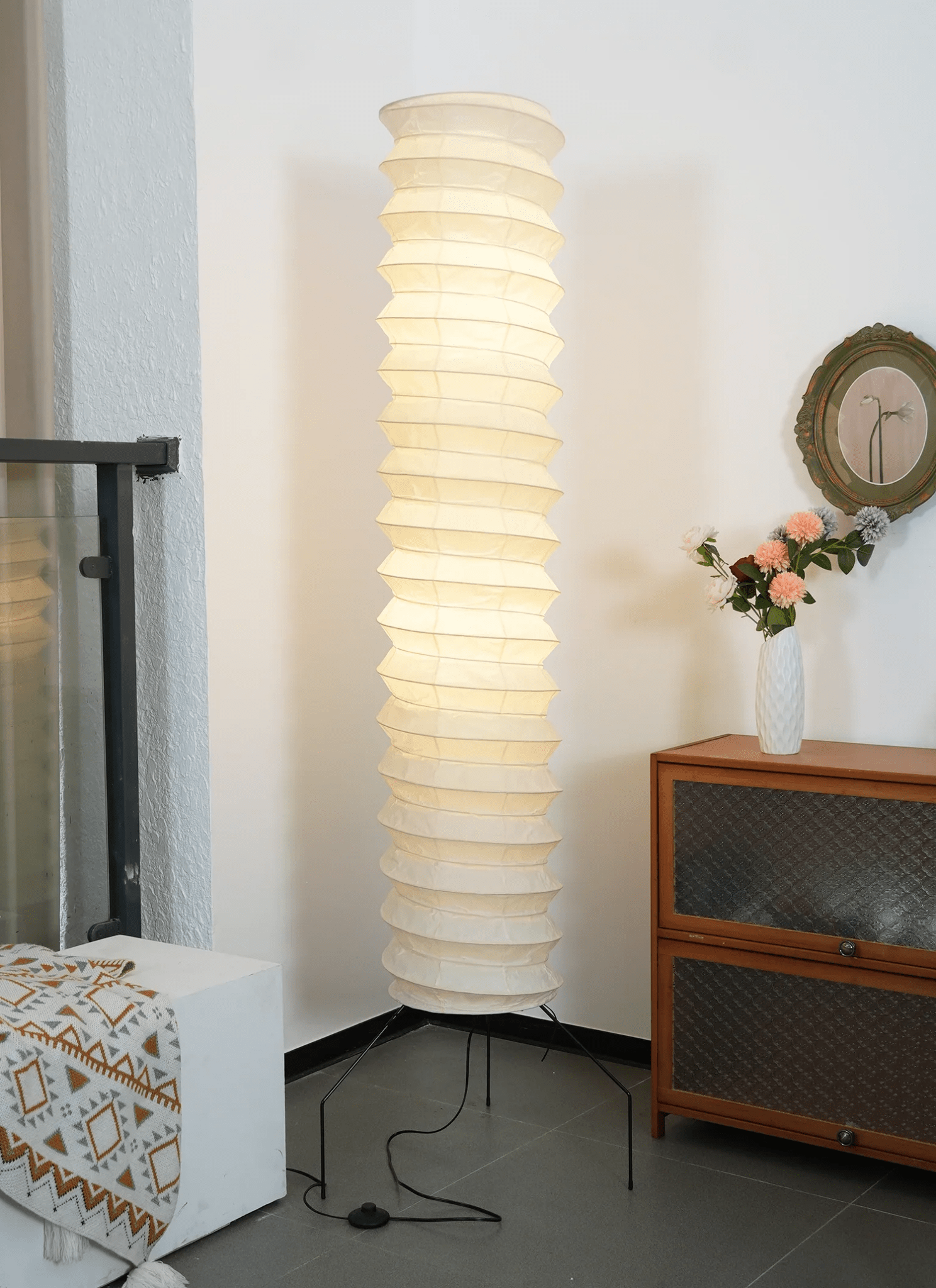Washi Paper UF4-31N Floor Lamp - Blowlighting