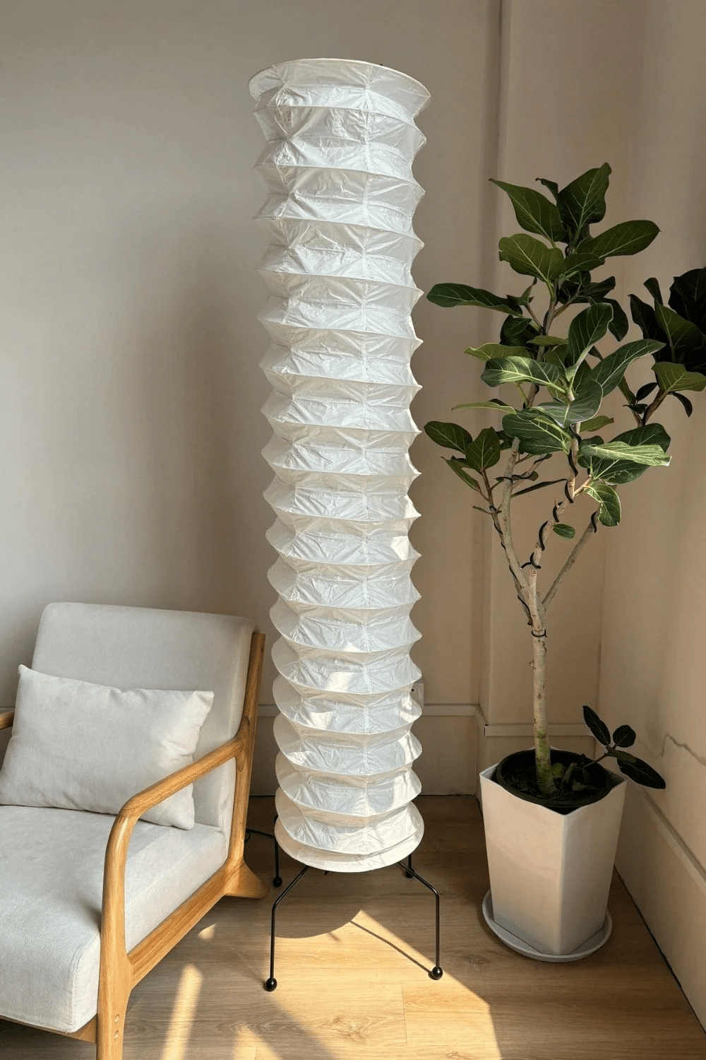 Washi Paper UF4-31N Floor Lamp - Blowlighting