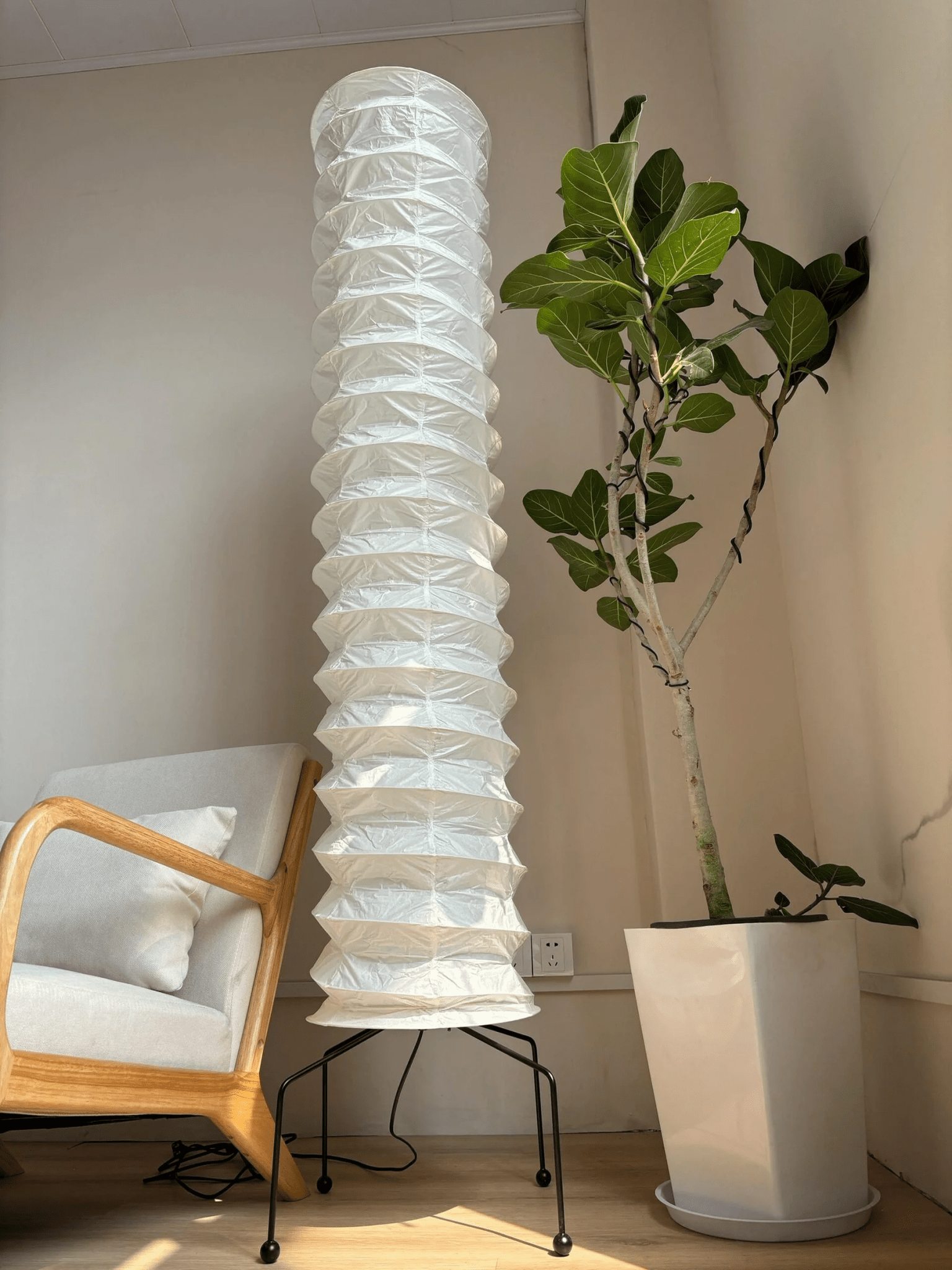 Washi Paper UF4-31N Floor Lamp - Blowlighting