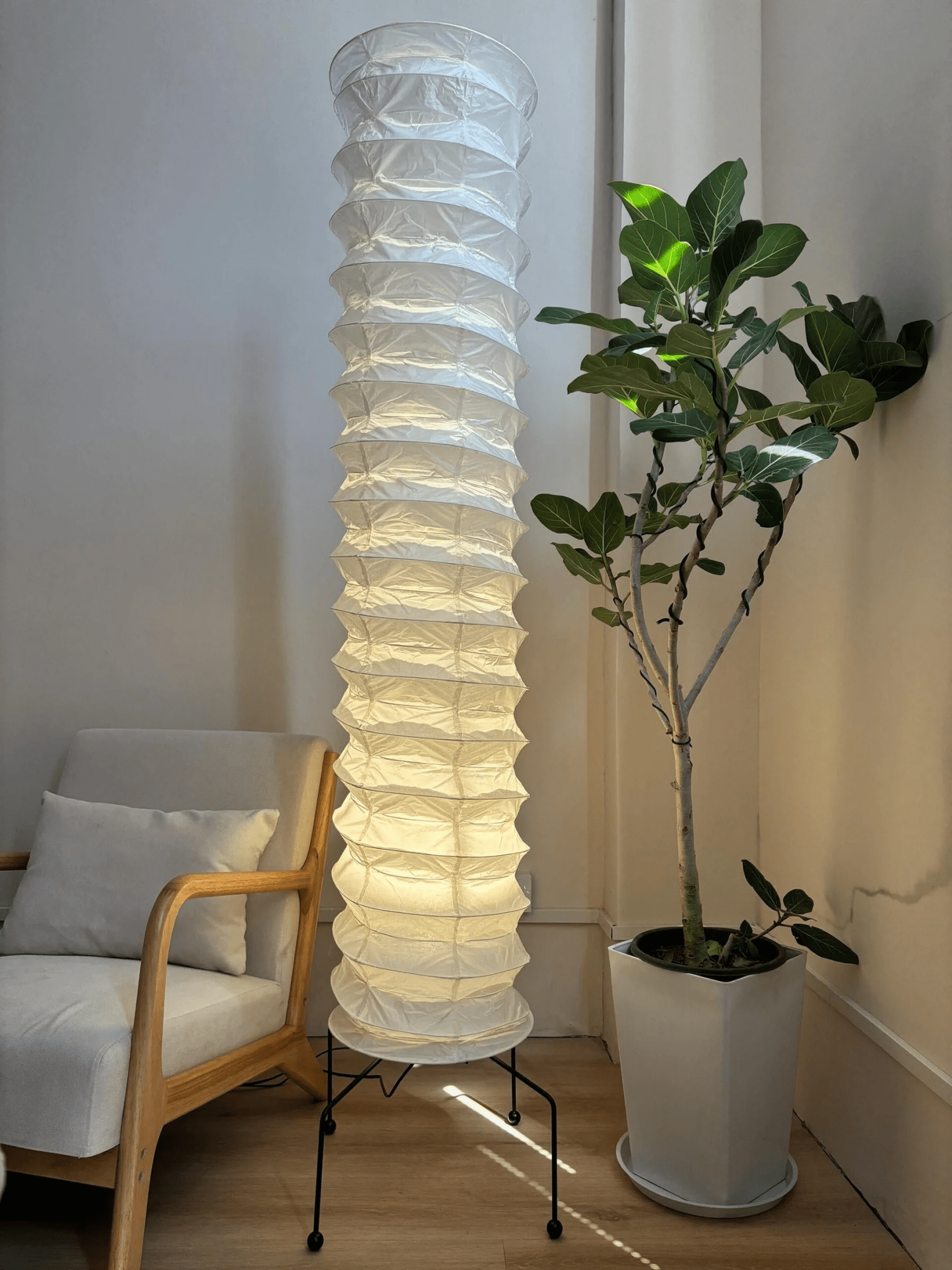 Washi Paper UF4-31N Floor Lamp - Blowlighting