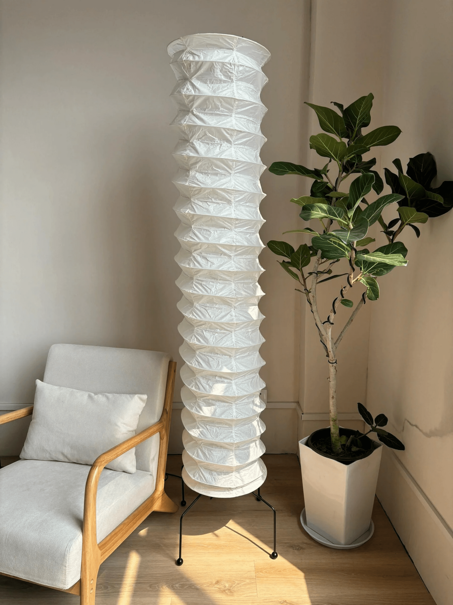 Washi Paper UF4-31N Floor Lamp - Blowlighting