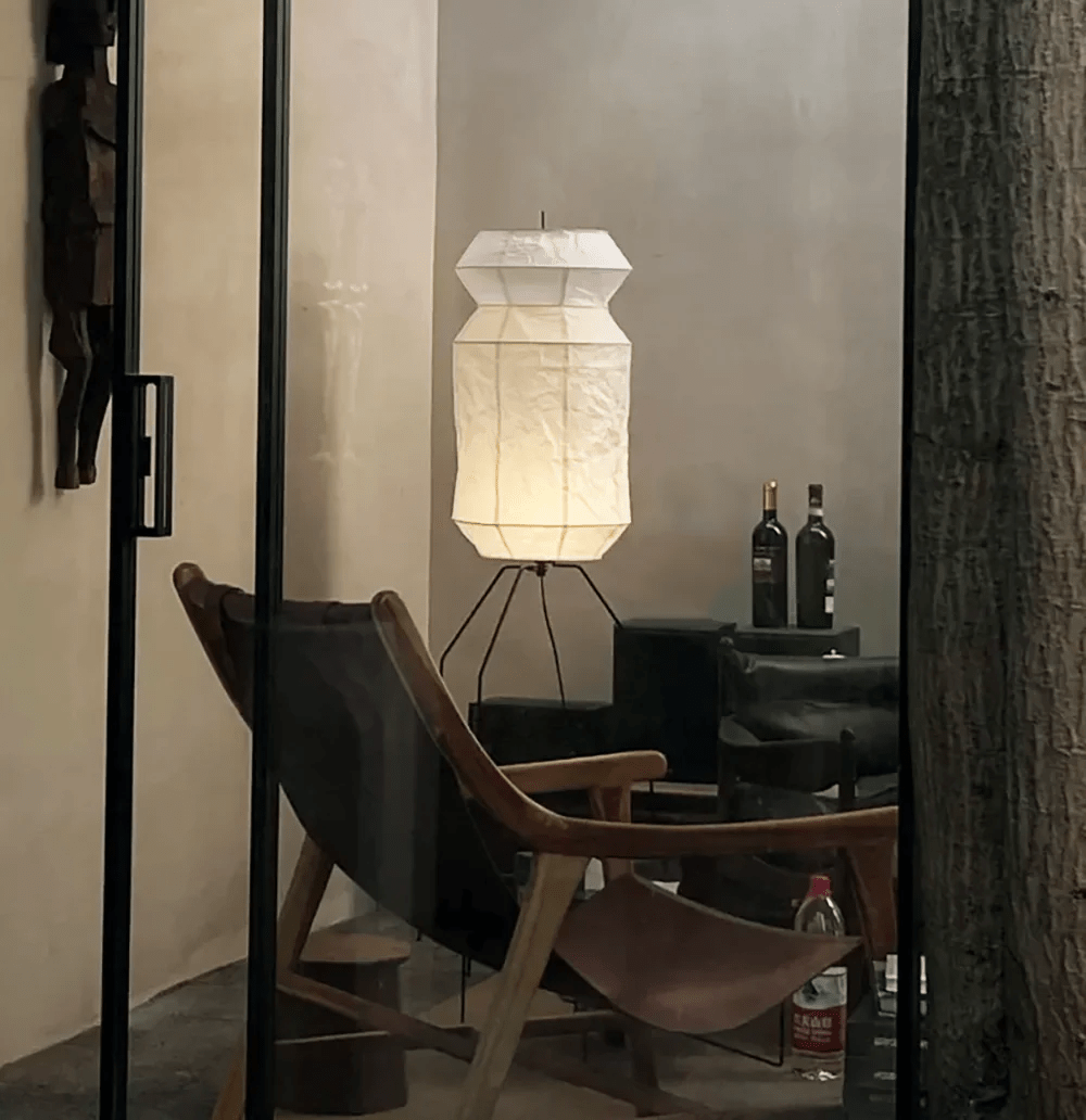 Washi Paper UF3-L6 Floor Lamp - Blowlighting