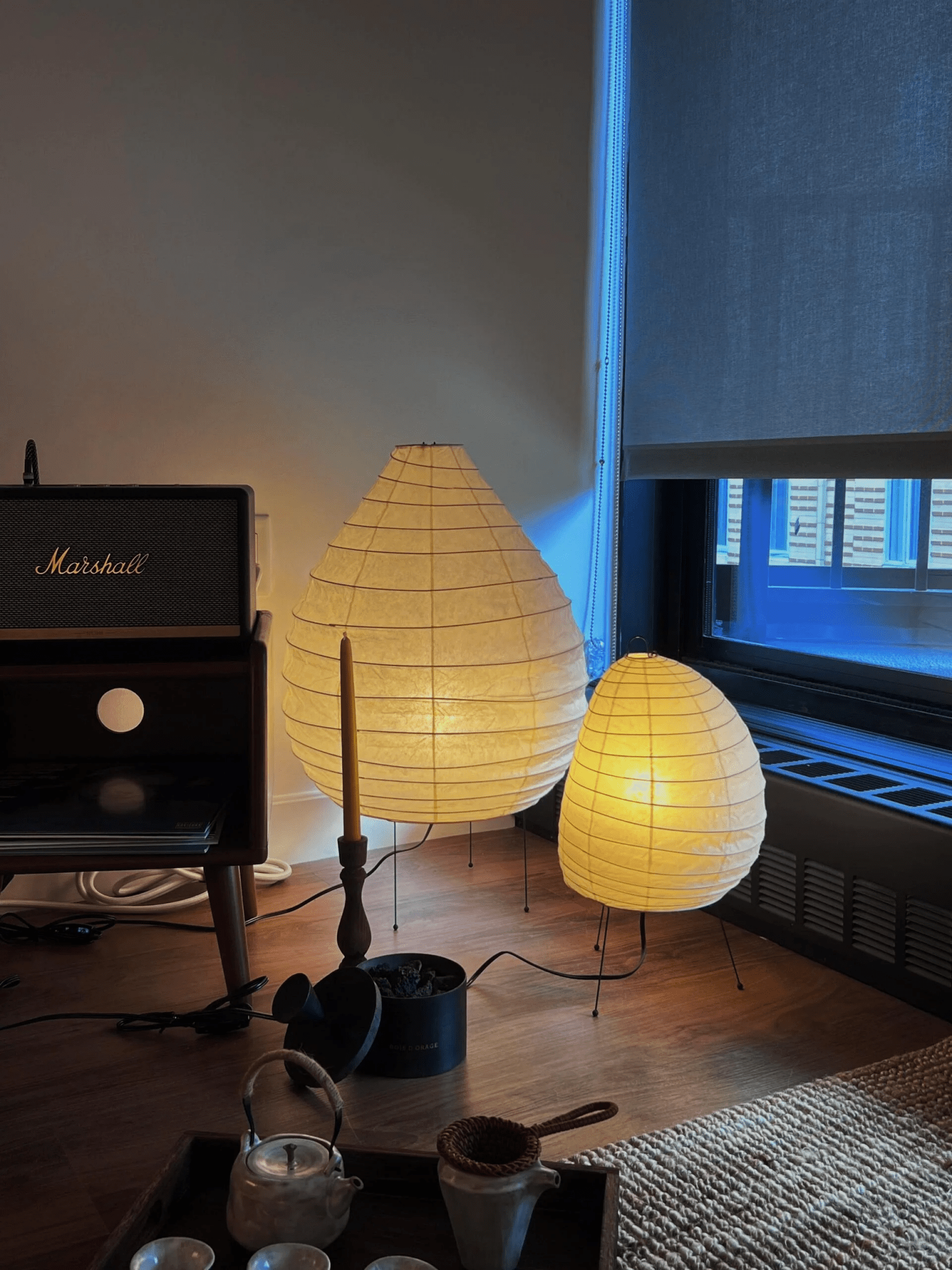Hazel Modern Metal Floor Lamp - Blowlighting