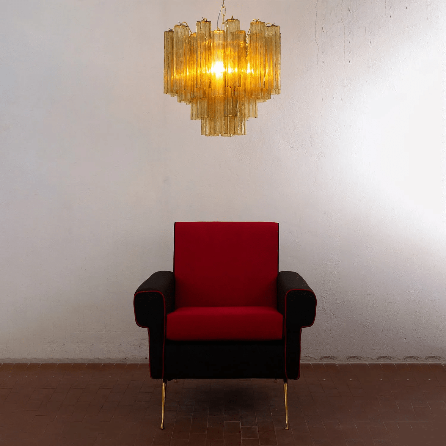 Aurora Chandelier Murano Glass Tiered - Blowlighting