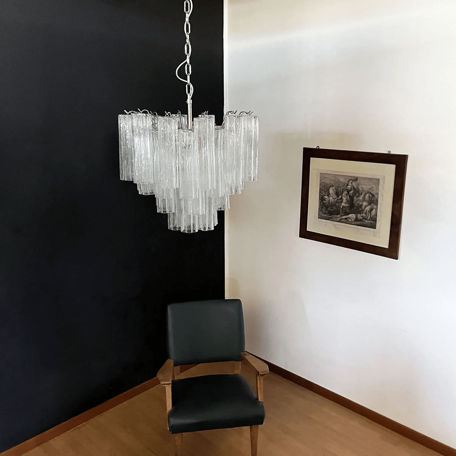 Aurora Chandelier Murano Glass Tiered - Blowlighting