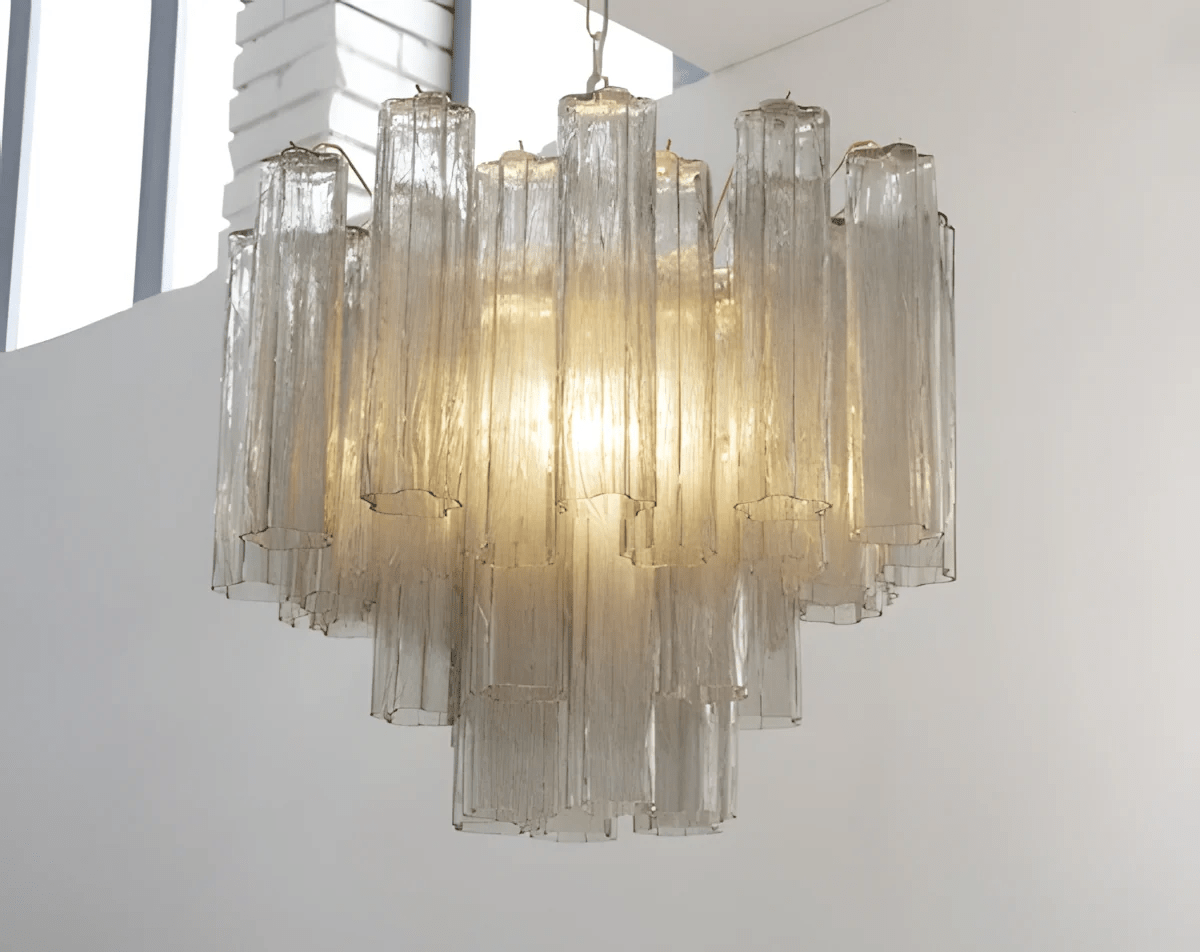Aurora Chandelier Murano Glass Tiered - Blowlighting