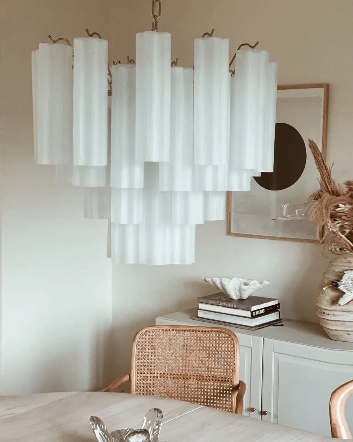 Aurora Chandelier Murano Glass Tiered - Blowlighting