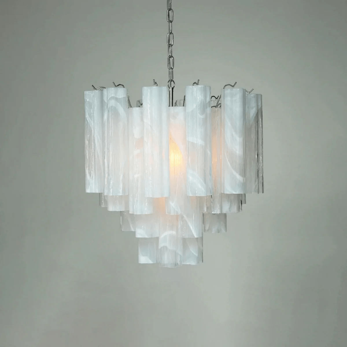 Aurora Chandelier Murano Glass Tiered - Blowlighting