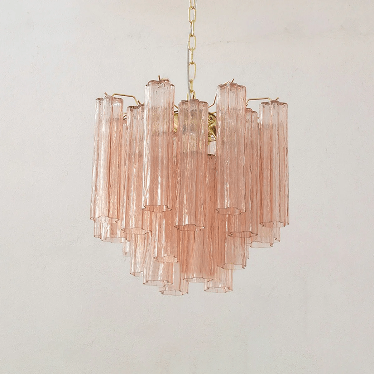 Aurora Chandelier Murano Glass Tiered - Blowlighting