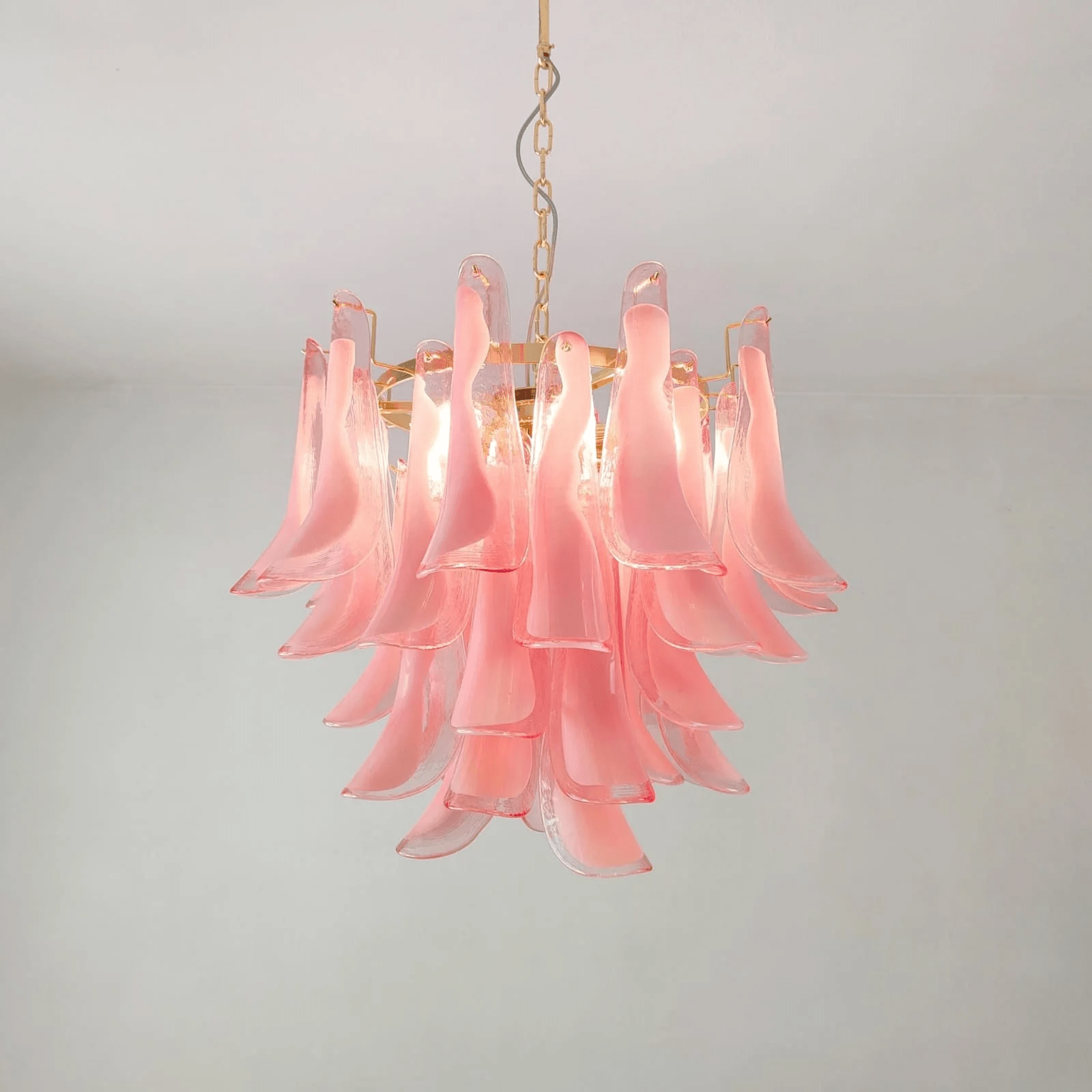Aurora Chandelier Murano Glass Tiered Italian - Blowlighting