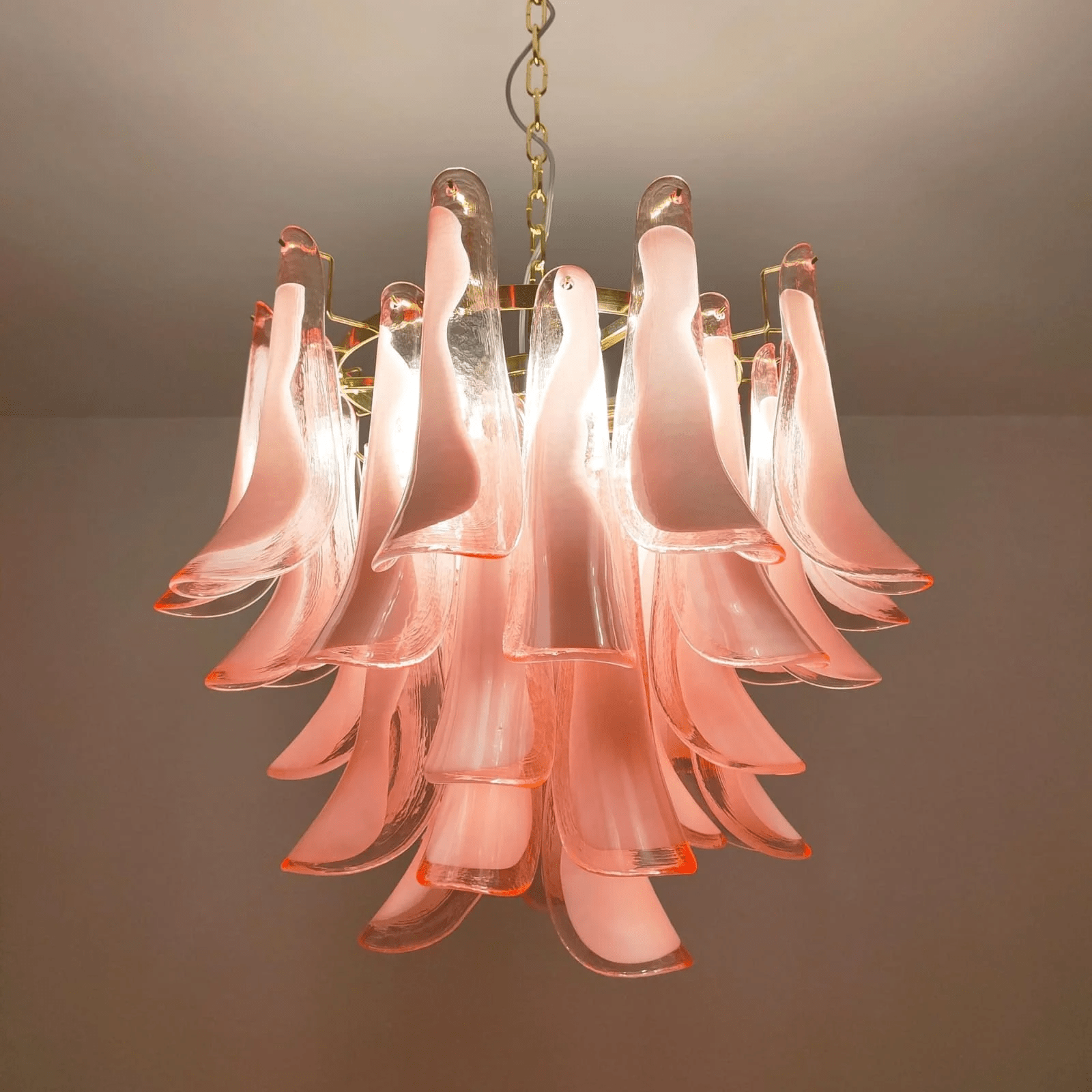 Aurora Chandelier Murano Glass Tiered Italian - Blowlighting