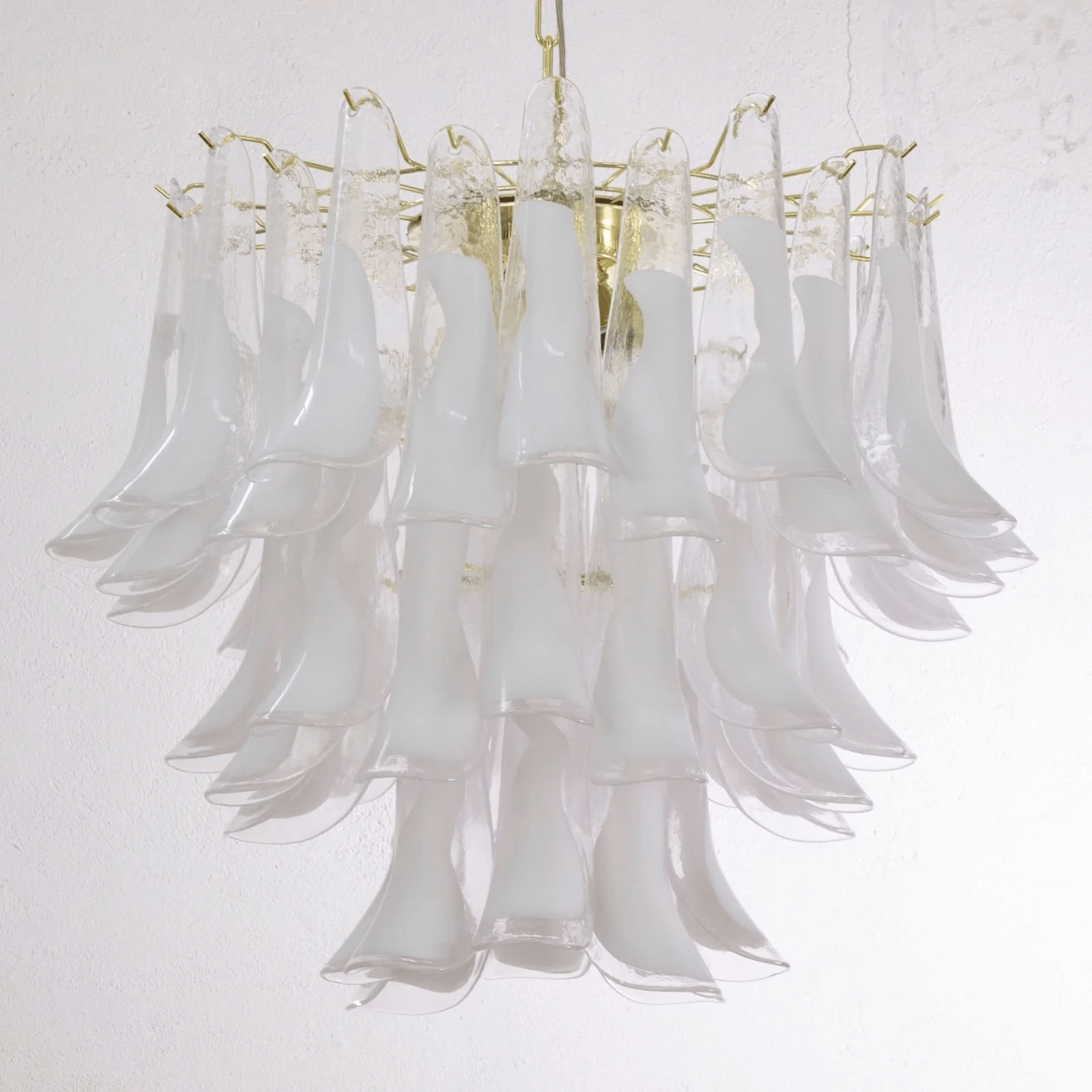 Aurora Chandelier Murano Glass Tiered Italian - Blowlighting