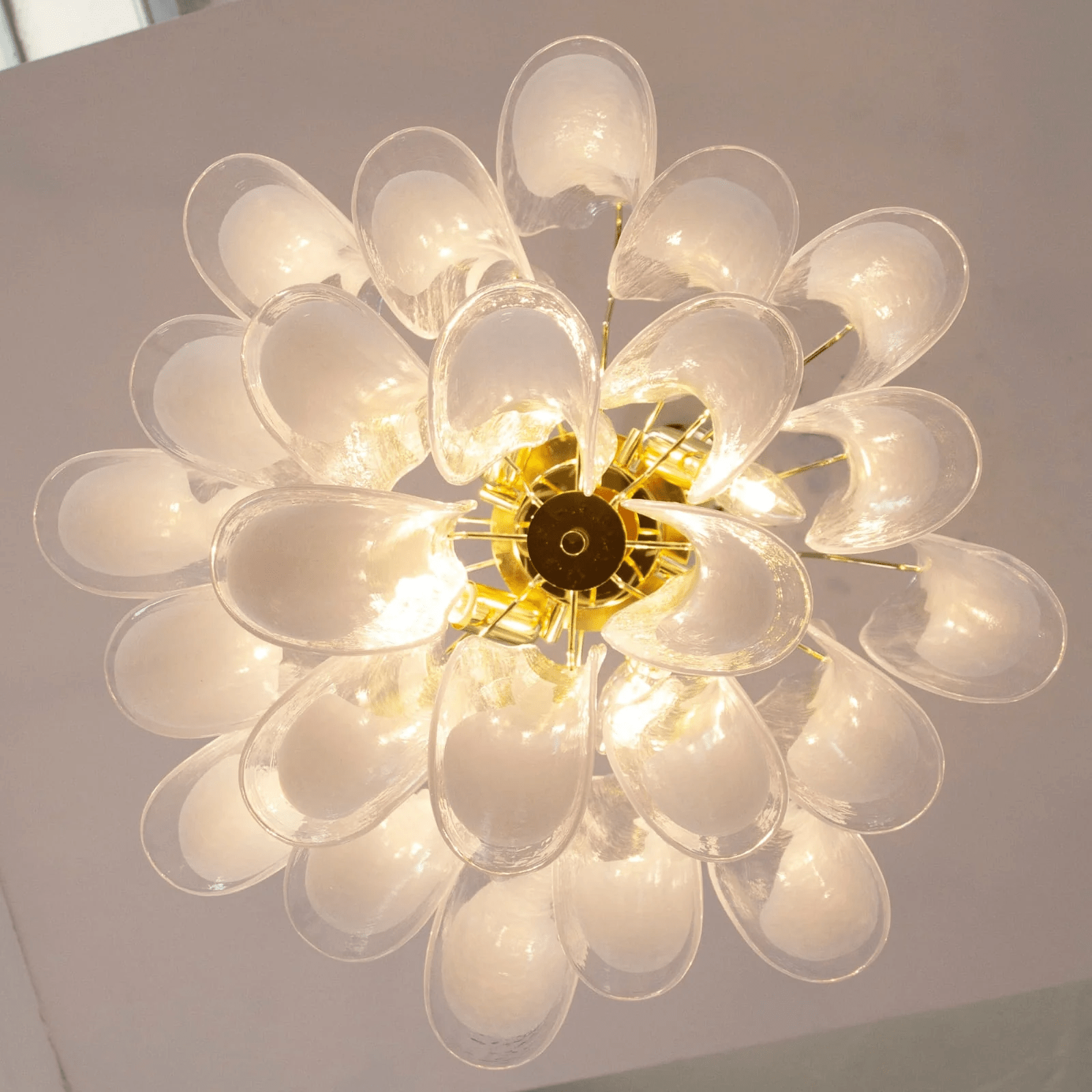 Aurora Chandelier Murano Glass Tiered Italian - Blowlighting