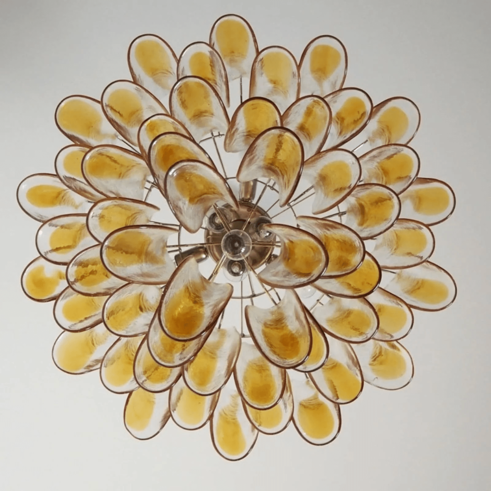 Aurora Chandelier Murano Glass Tiered Italian - Blowlighting