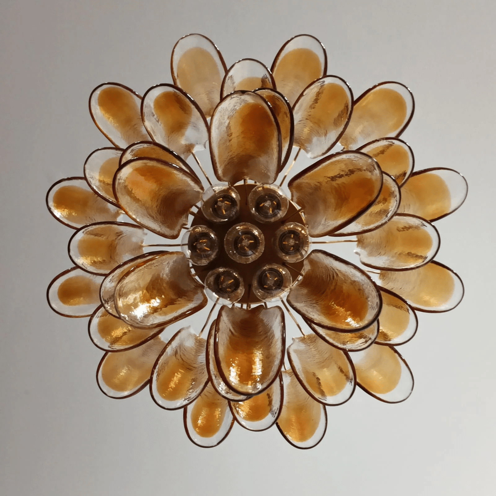 Aurora Chandelier Murano Glass Tiered Italian - Blowlighting