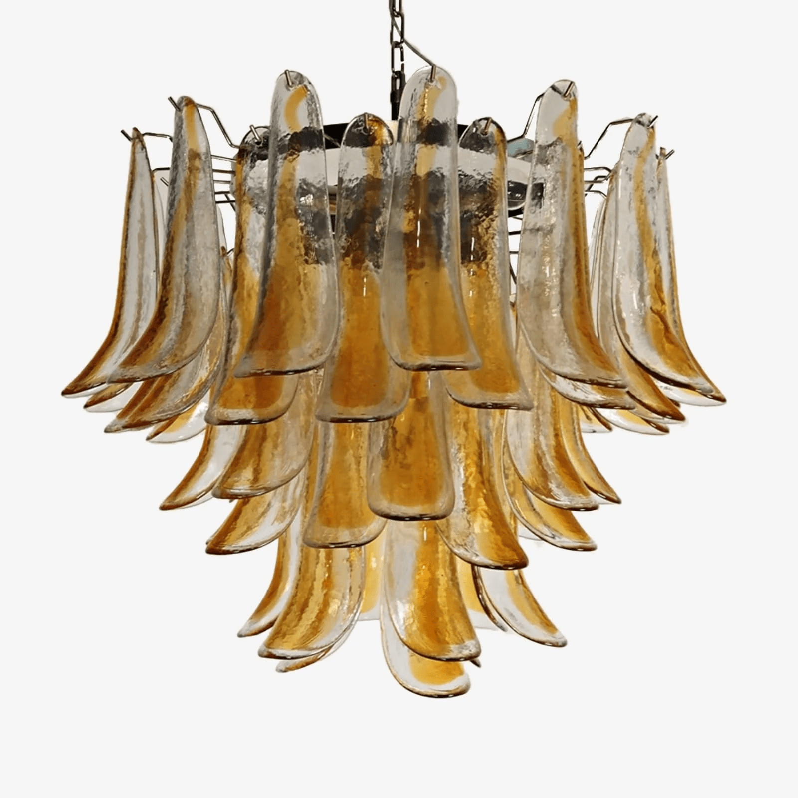 Aurora Chandelier Murano Glass Tiered Italian - Blowlighting