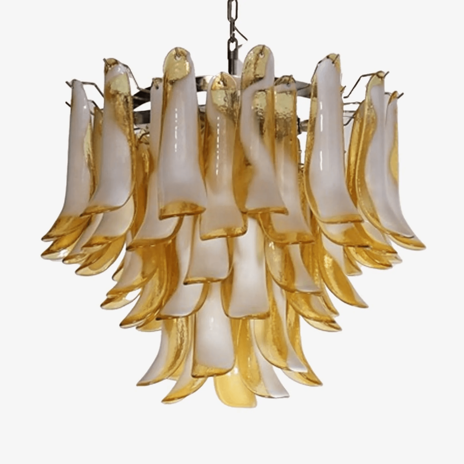Aurora Chandelier Murano Glass Tiered Italian - Blowlighting