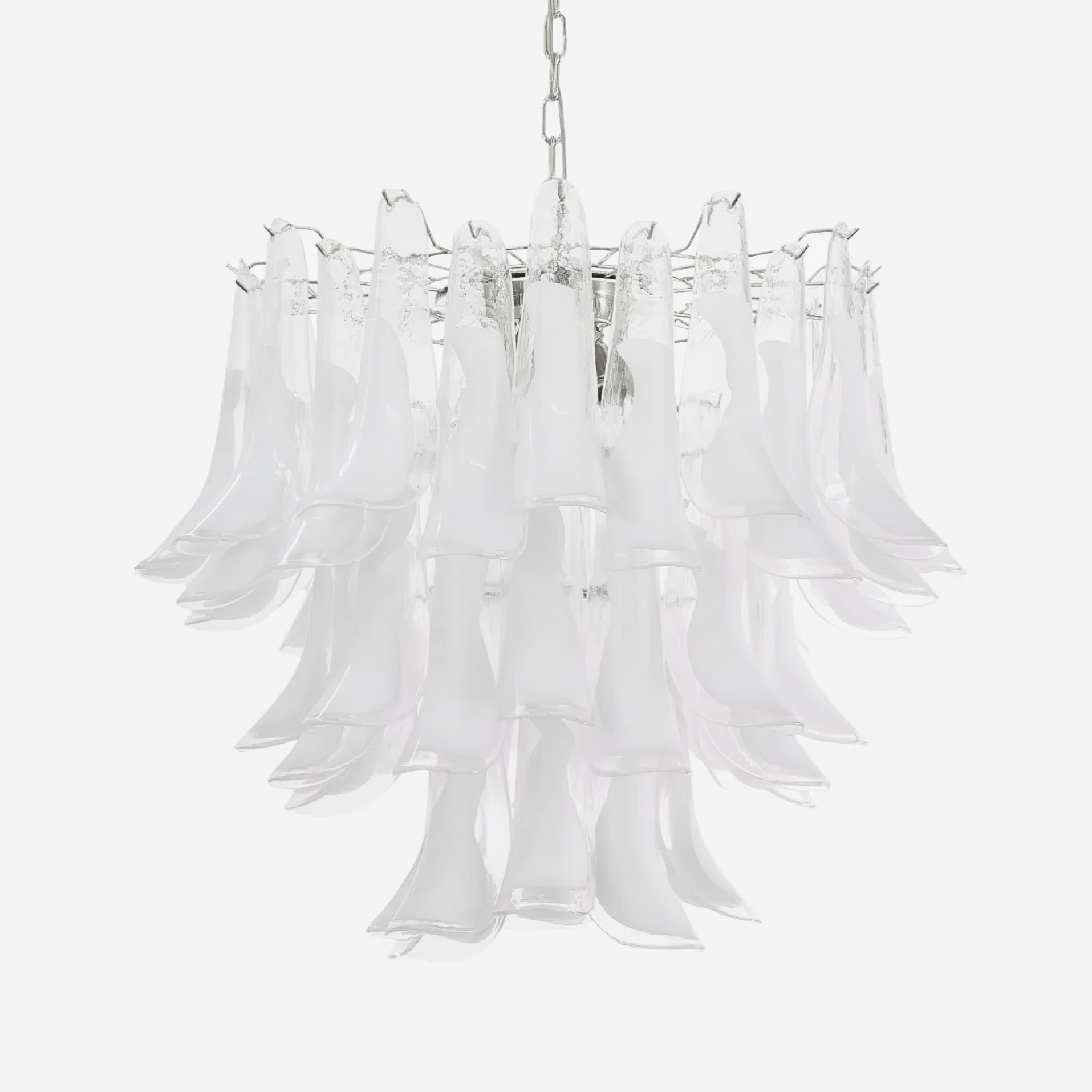 Aurora Chandelier Murano Glass Tiered Italian - Blowlighting