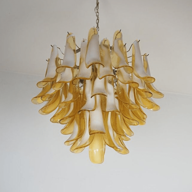 Aurora Chandelier Murano Glass Tiered Italian - Blowlighting
