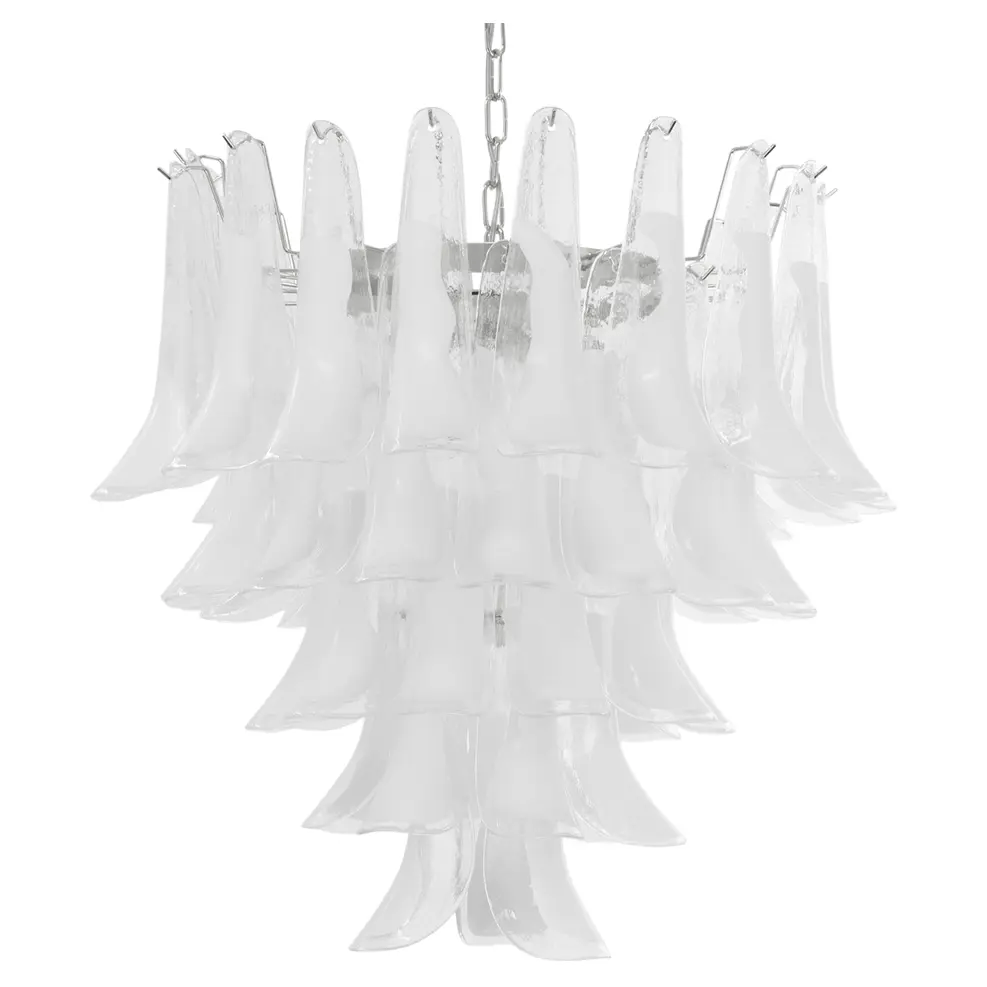 Aurora Chandelier Murano Glass Tiered Italian - Blowlighting