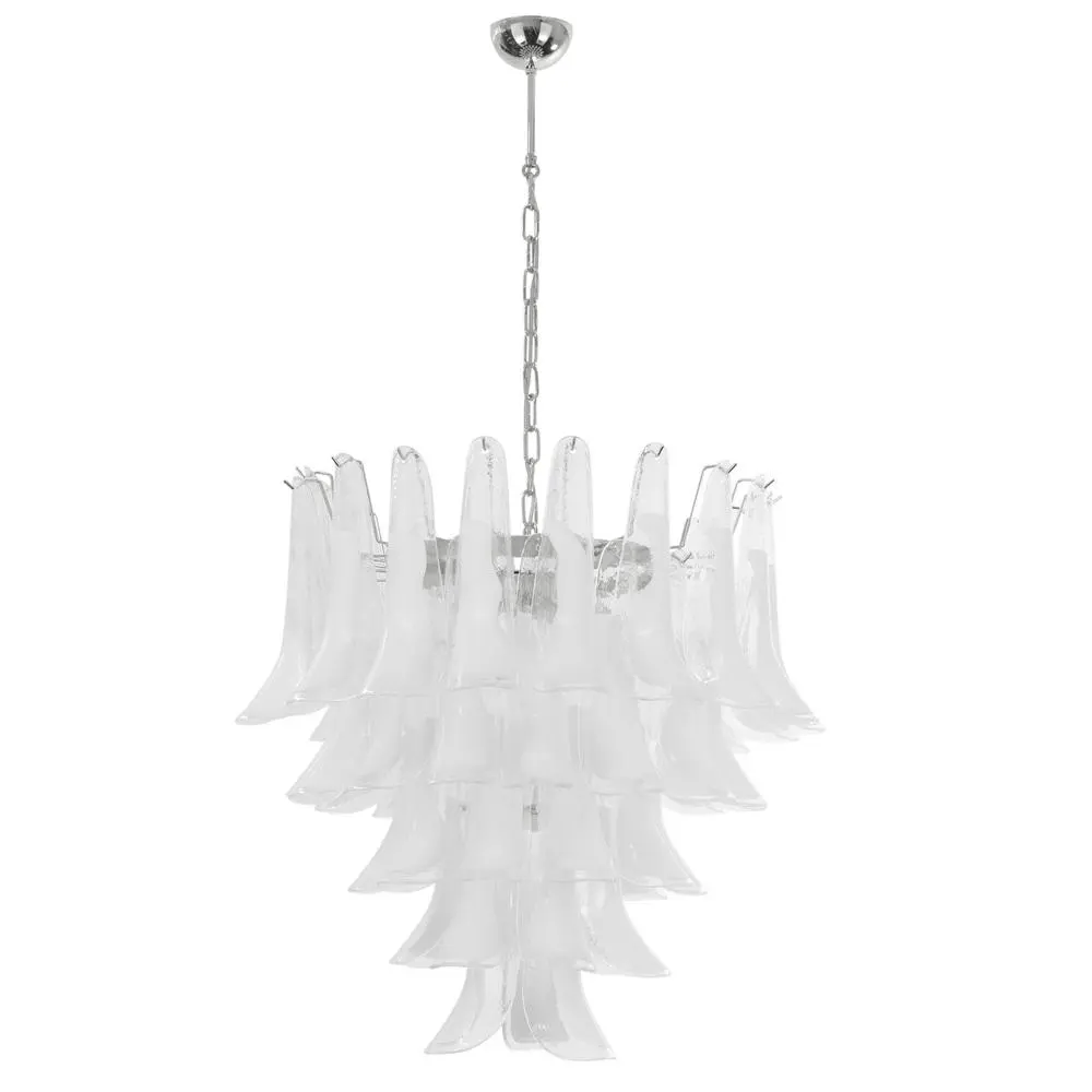 Aurora Chandelier Murano Glass Tiered Italian - Blowlighting