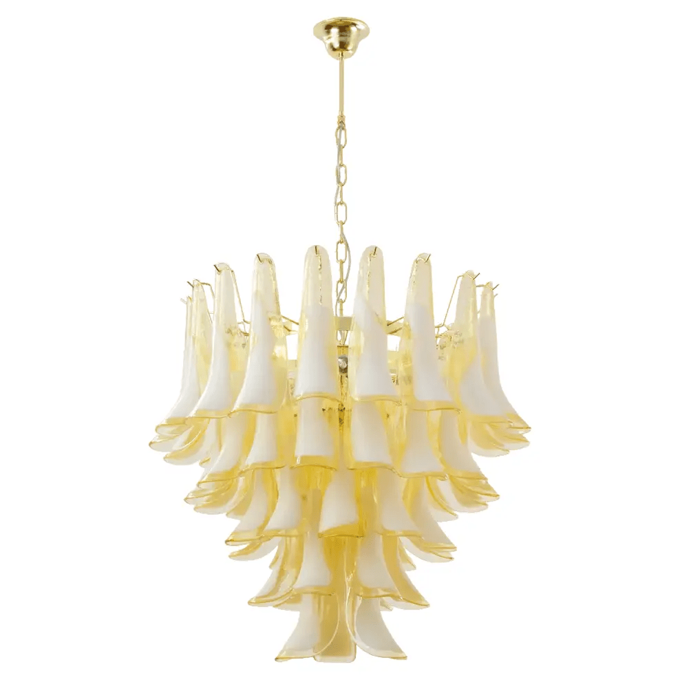 Aurora Chandelier Murano Glass Tiered Italian - Blowlighting