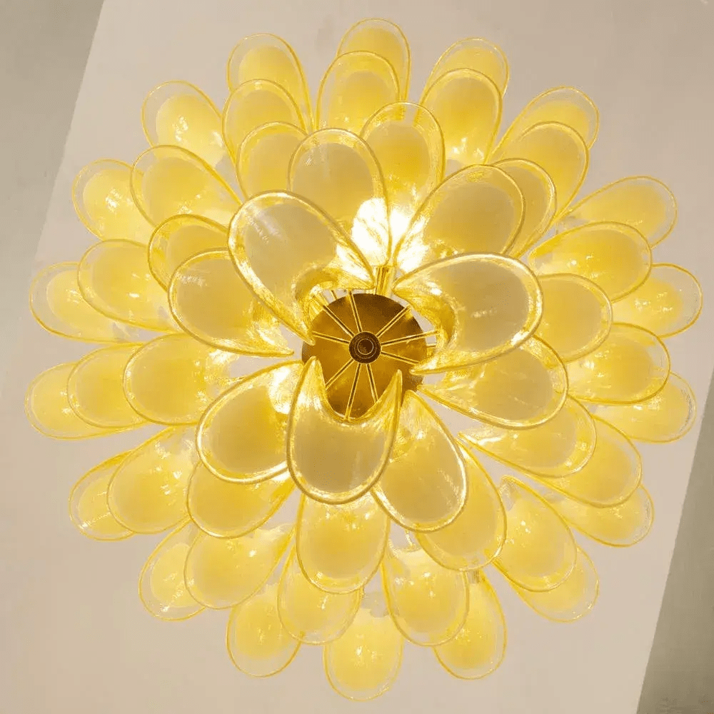 Aurora Chandelier Murano Glass Tiered Italian - Blowlighting