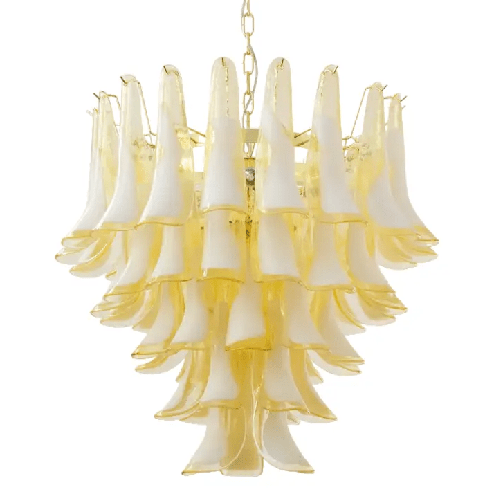 Aurora Chandelier Murano Glass Tiered Italian - Blowlighting