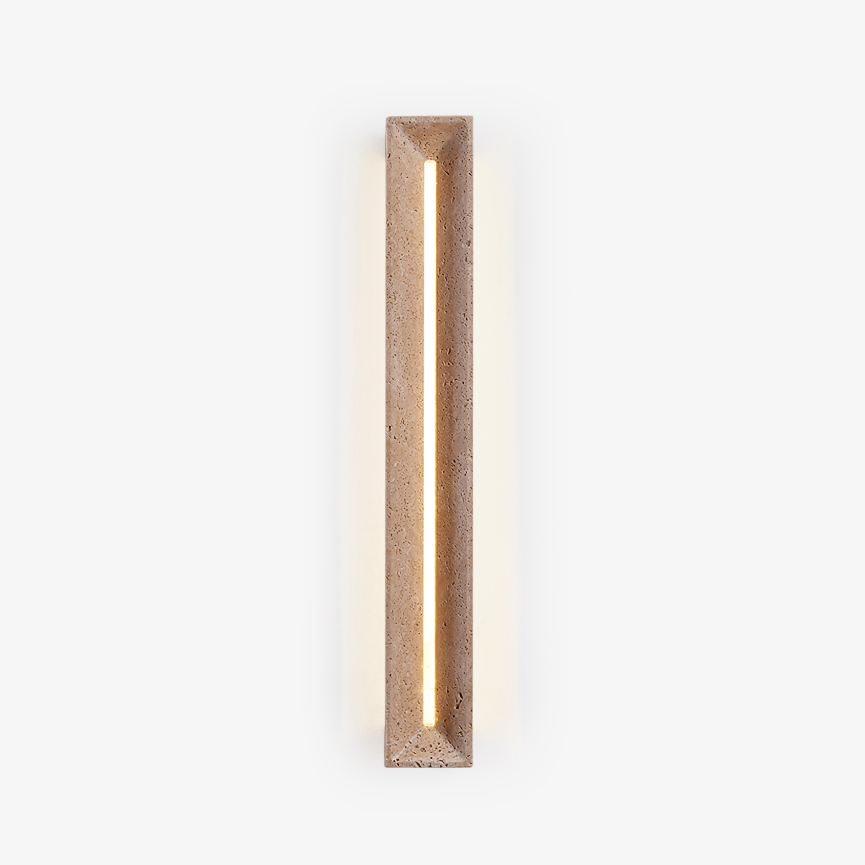 Anoren Minimalist Travertine Wall Light - Blowlighting