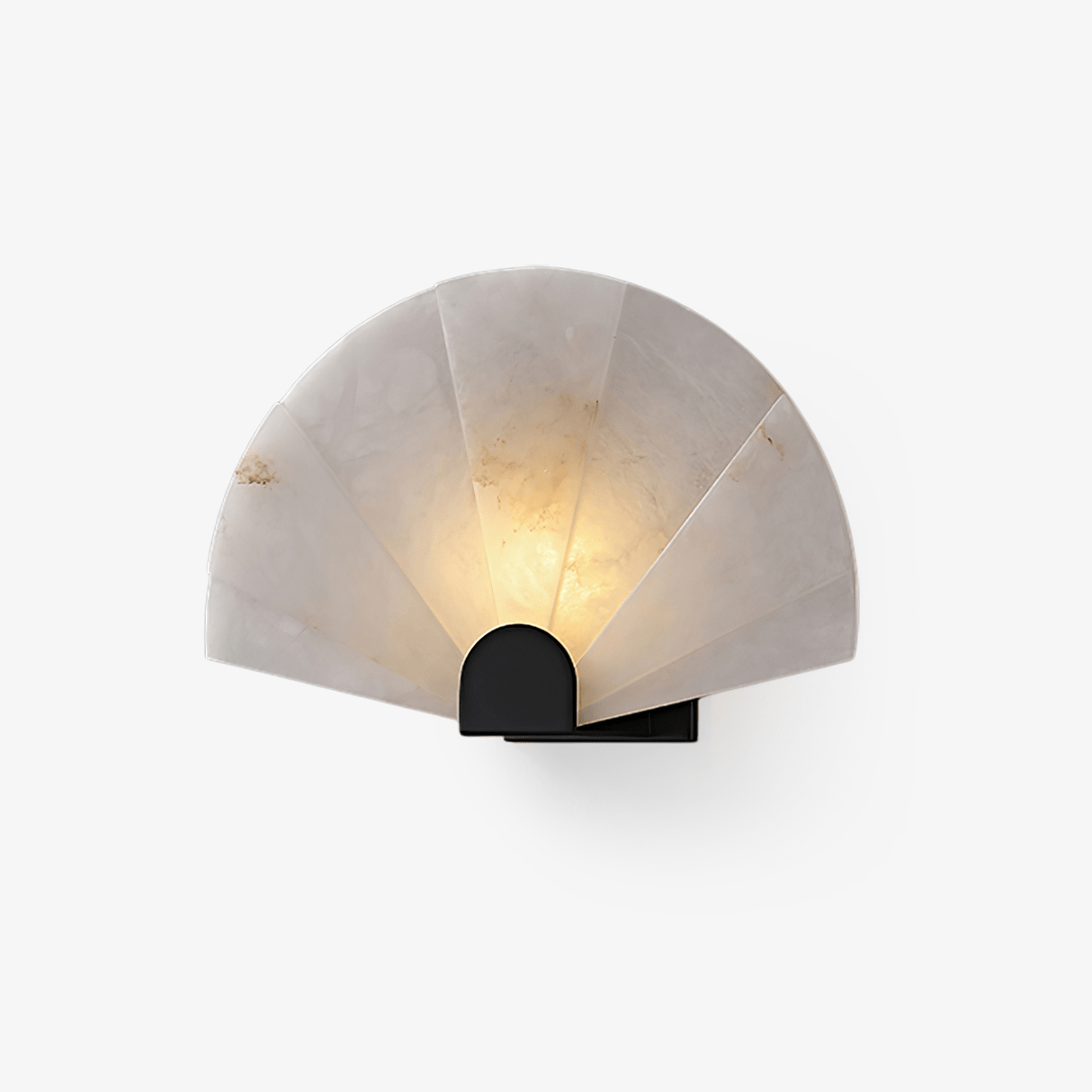 Aurelia Minimalist Alabaster Wall Light - Blowlighting