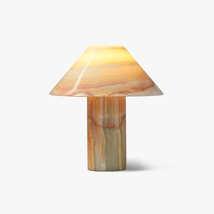 Aurora Vintage Jade Table Lamp - Blowlighting