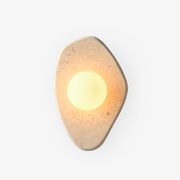 Pebble Rustic Marble Wall Light - Blowlighting