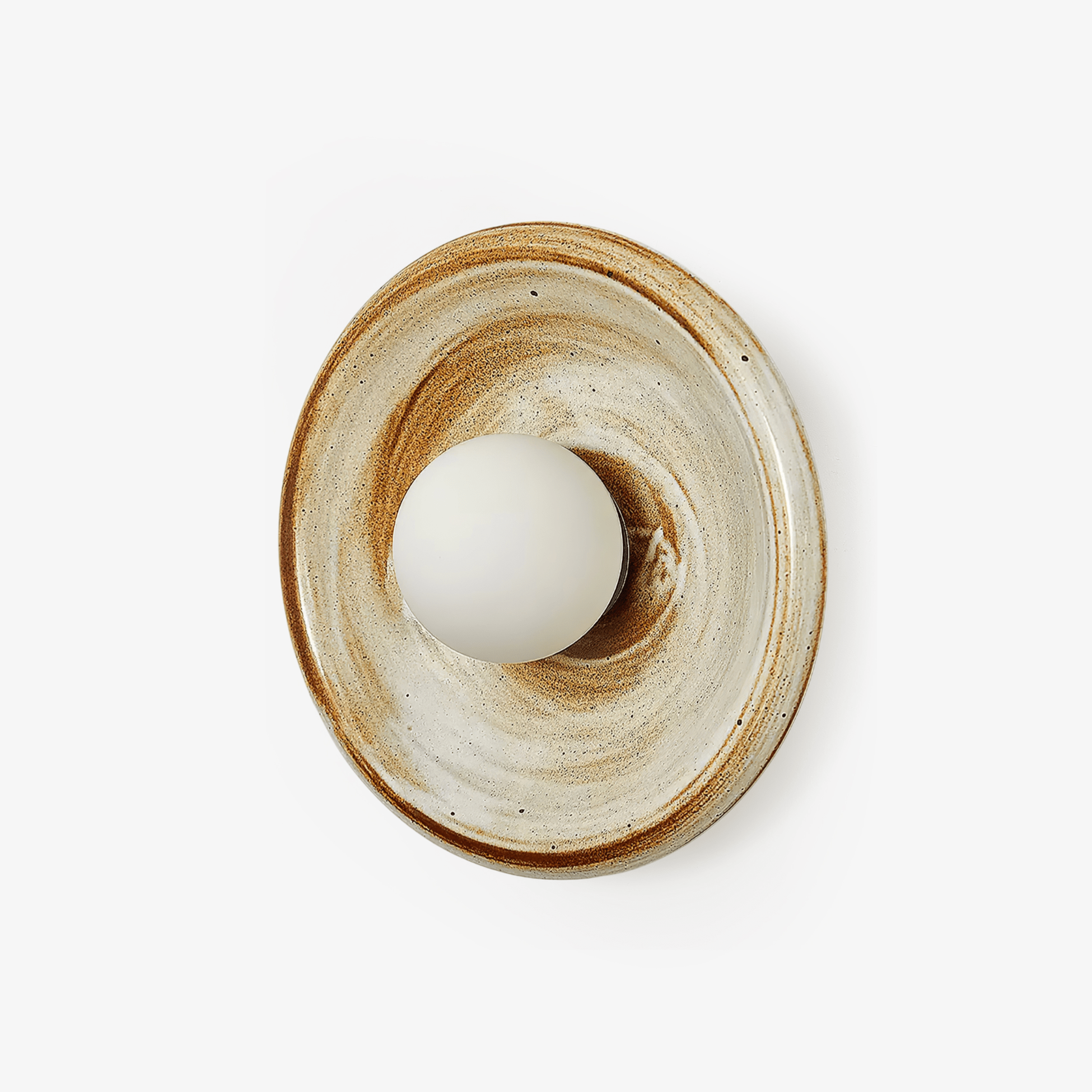 Solace Rustic Marble Wall Lamp - Blowlighting