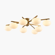 Nova Modern Glass Ceiling Light - Blowlighting