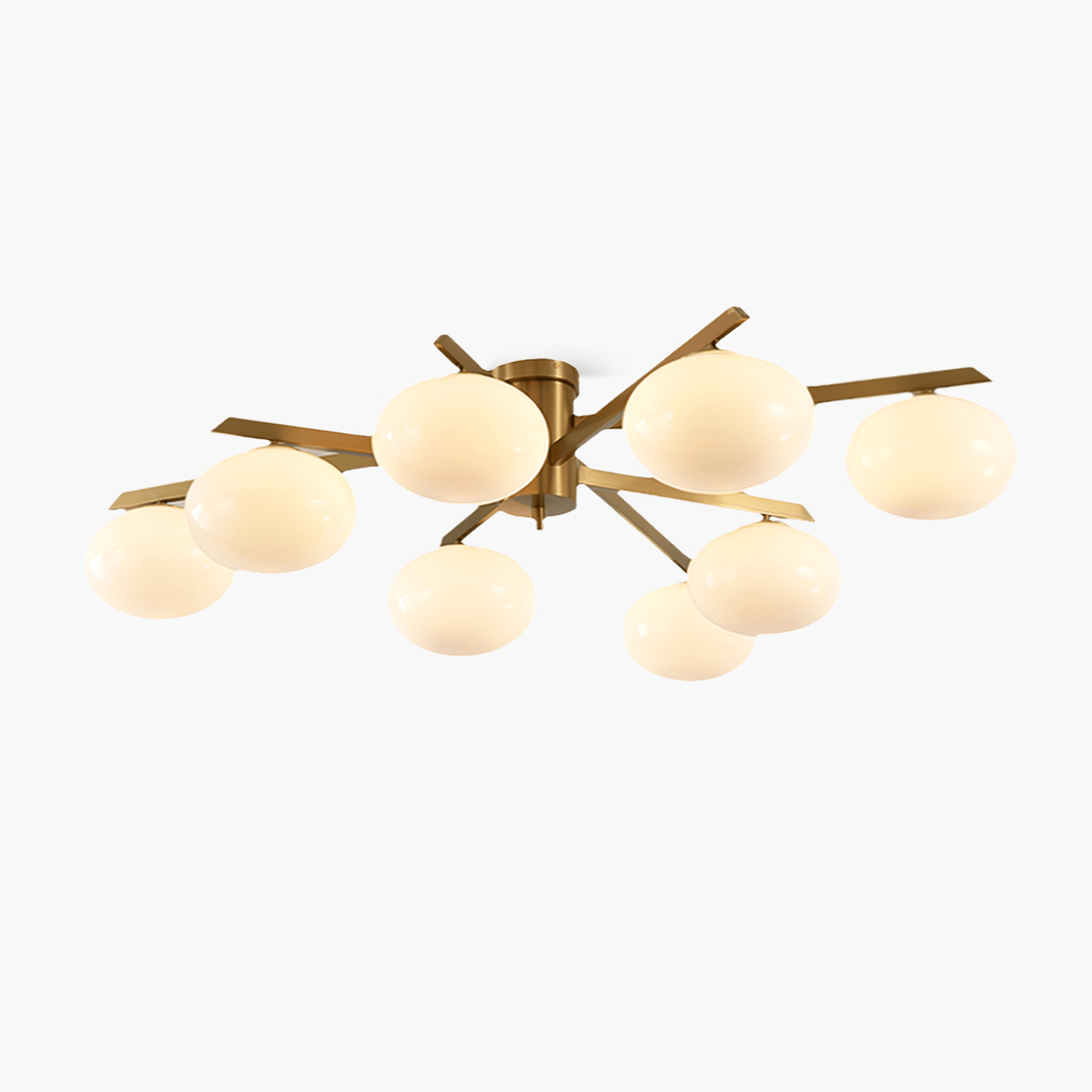 Nova Modern Glass Ceiling Light - Blowlighting