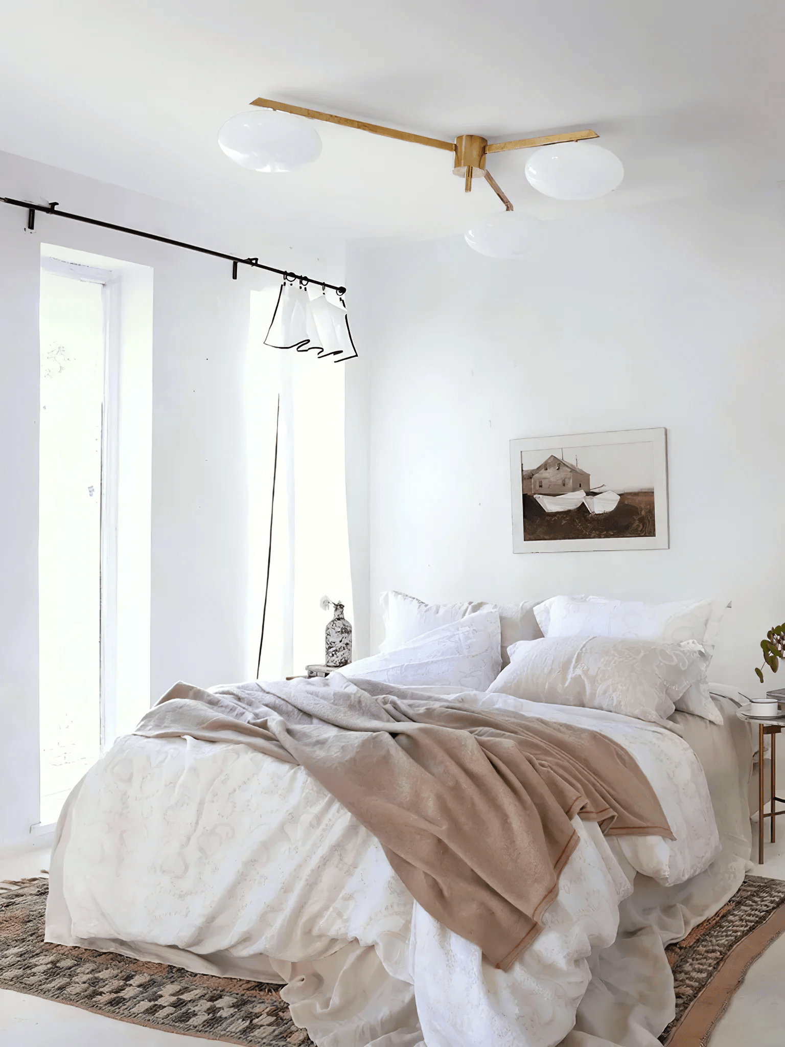 Nova Modern Glass Ceiling Light - Blowlighting