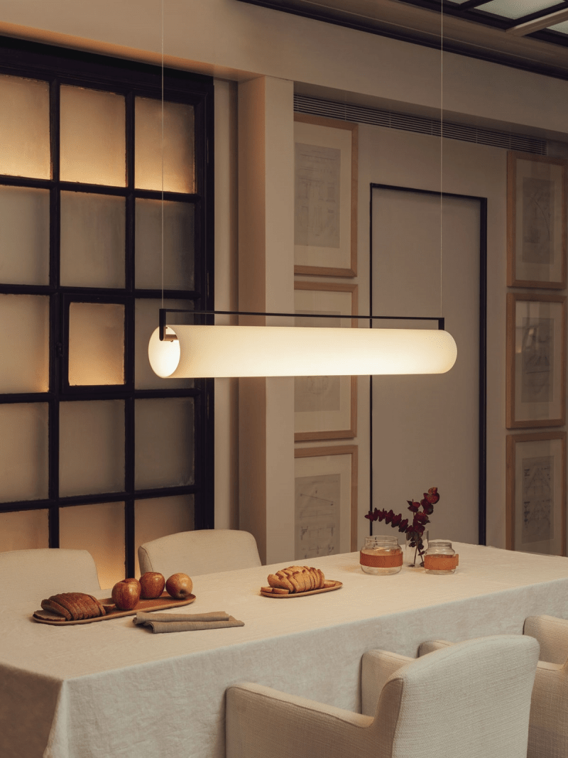 Elias Minimalist Metal Pendant Light - Blowlighting