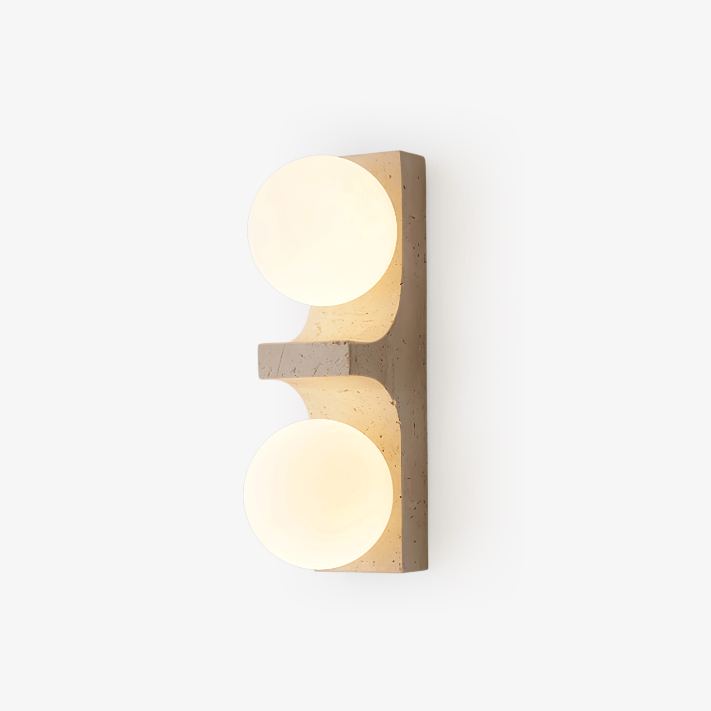 Umiren Travertine Wall Light - Blowlighting