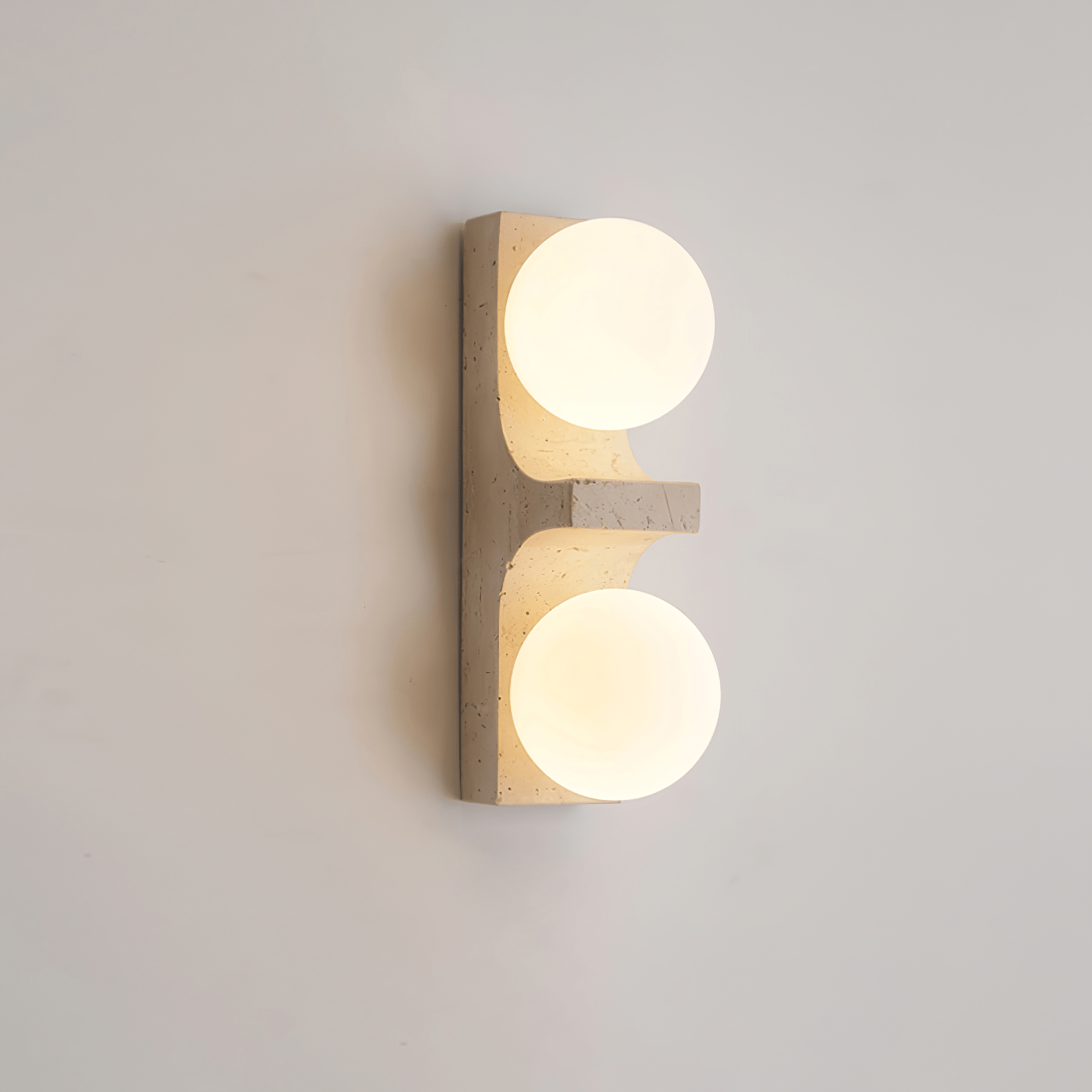 Umiren Travertine Wall Light - Blowlighting