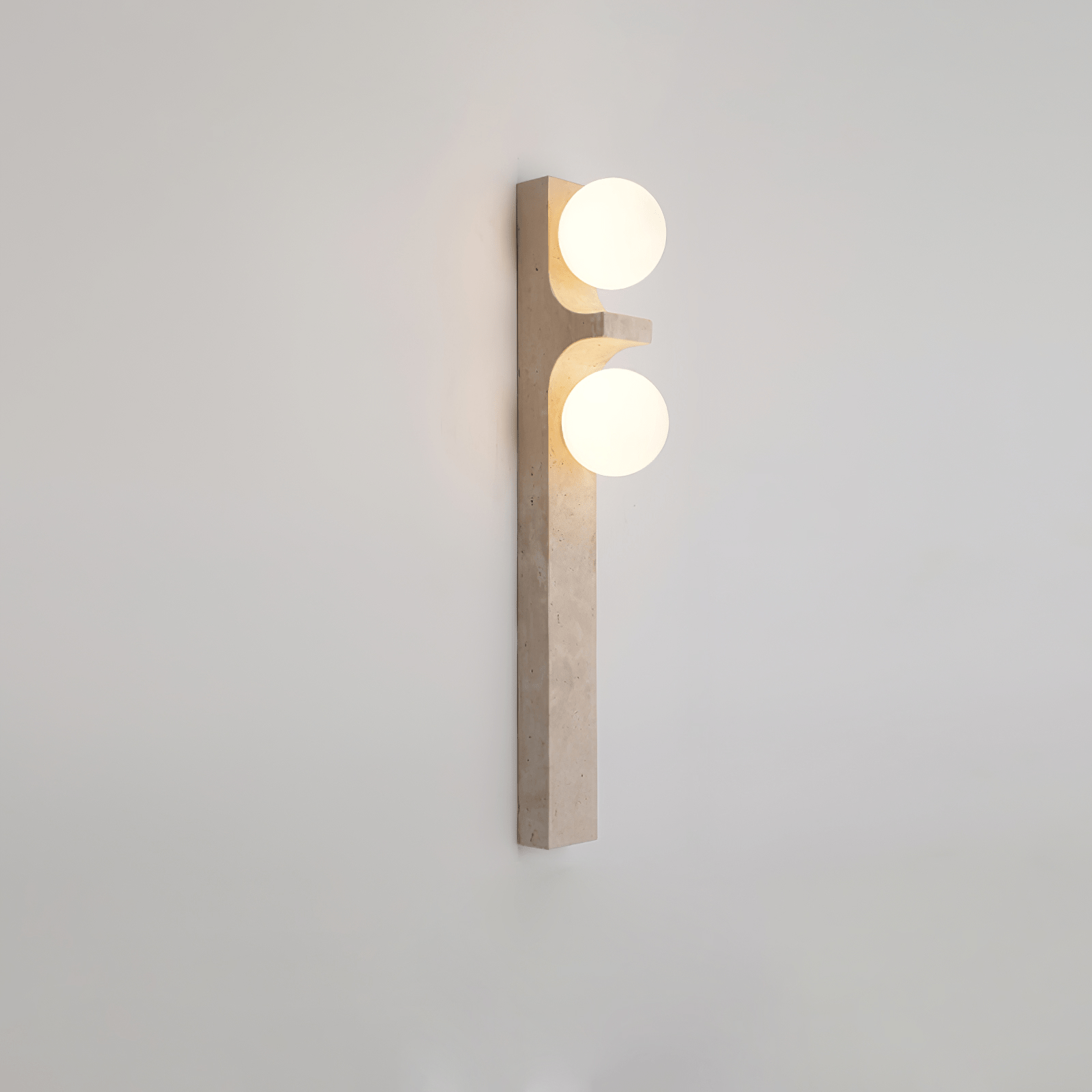 Umiren Travertine Wall Light - Blowlighting
