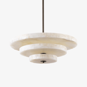 Liora Minimalist Alabaster Pendant Light - Blowlighting