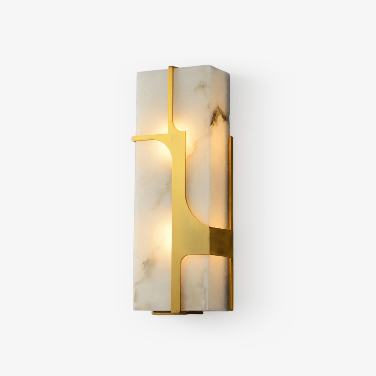 Ocarionis Geometric Alabaster Wall Light - Blowlighting