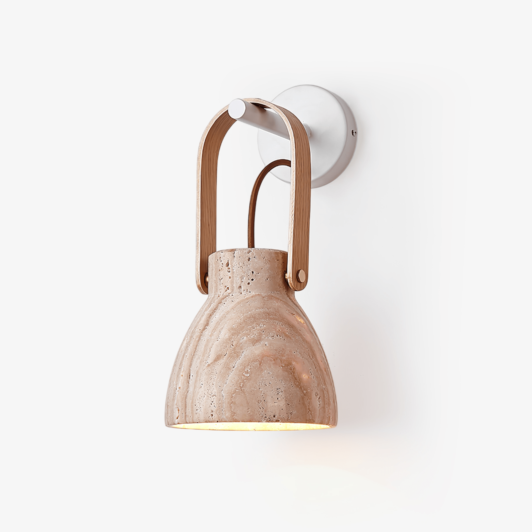 Travertine Lantern Wall Light - Blowlighting