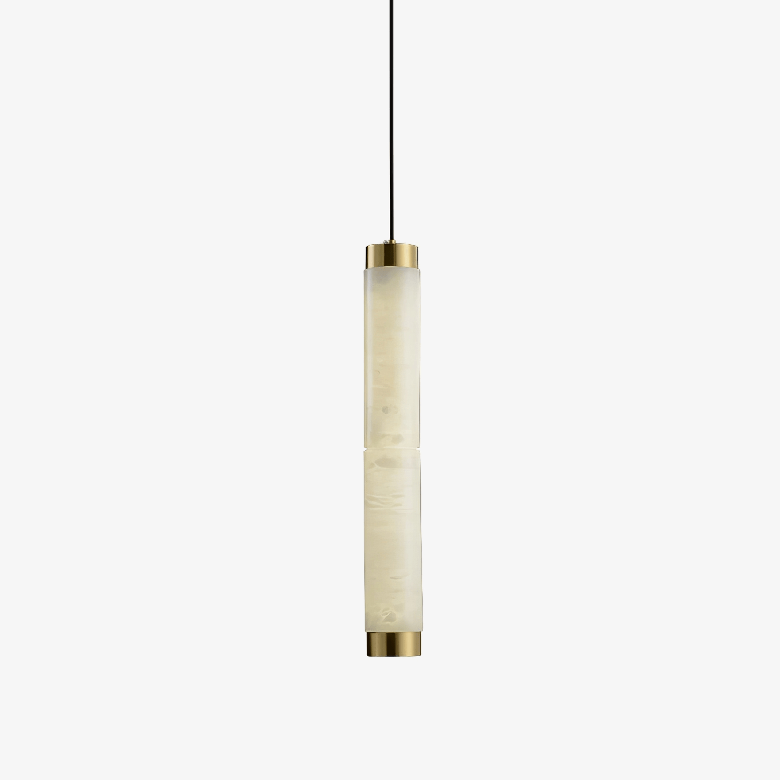 Lira Cylindrical Alabaster Pendant Light - Blowlighting