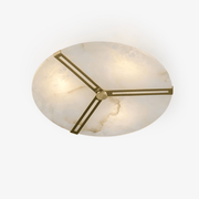 Aveline Alabaster Flush Mount Ceiling Light - Blowlighting