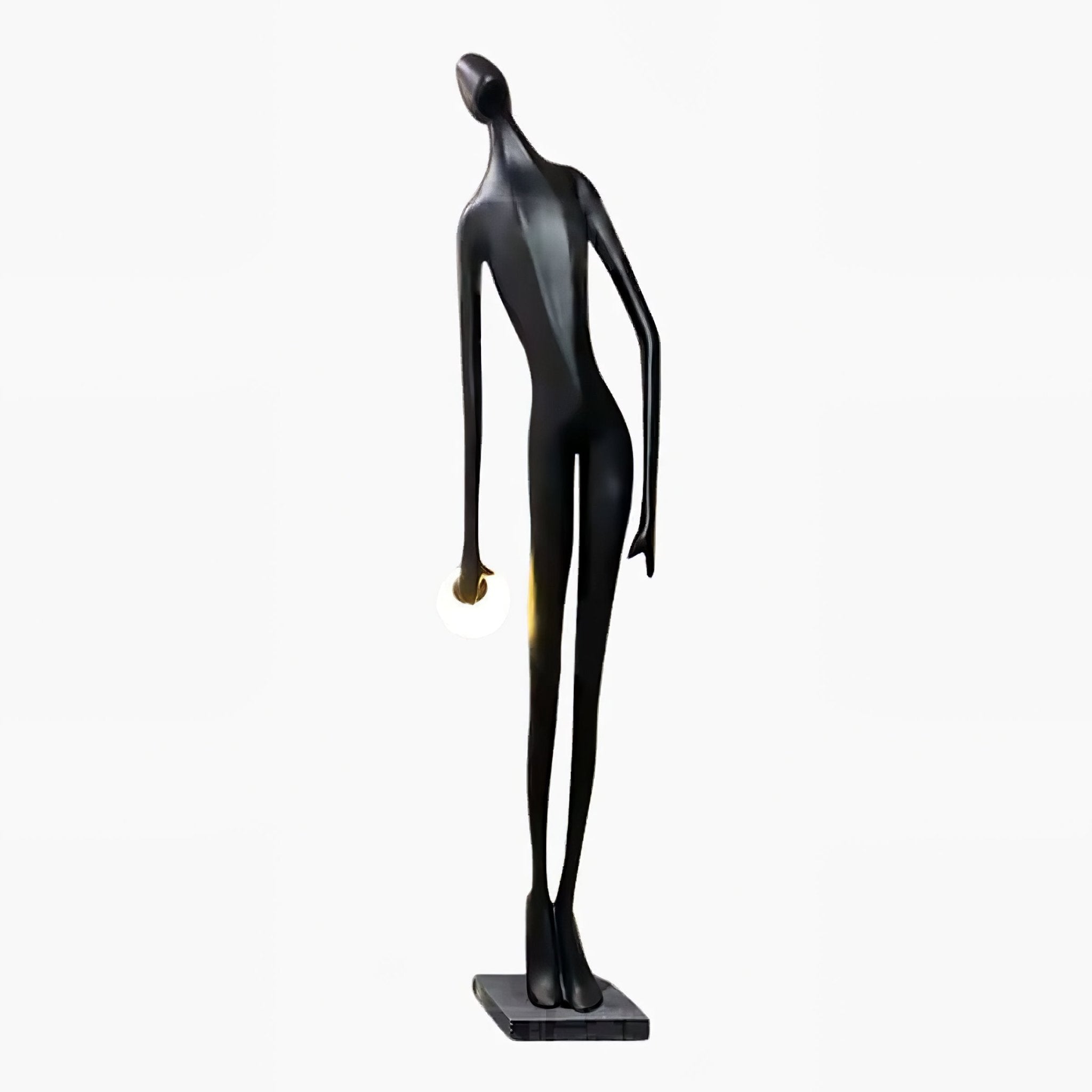 Noir Muse Sculpture Floor Lamp - Blowlighting