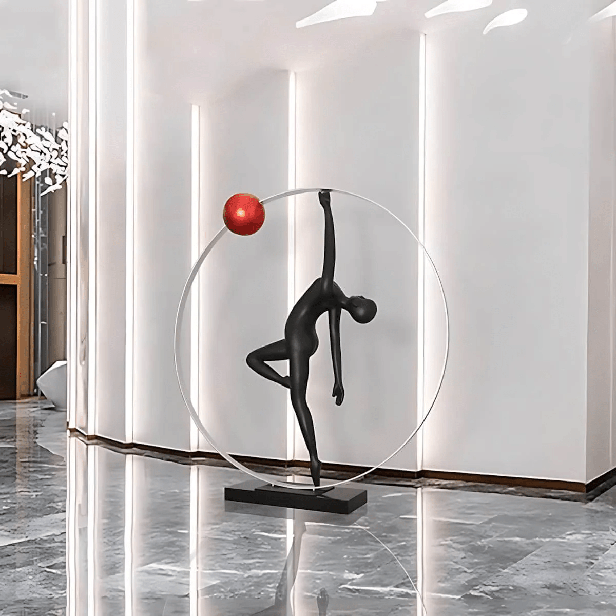 Balance Sculpture Floor Ornaments - Blowlighting