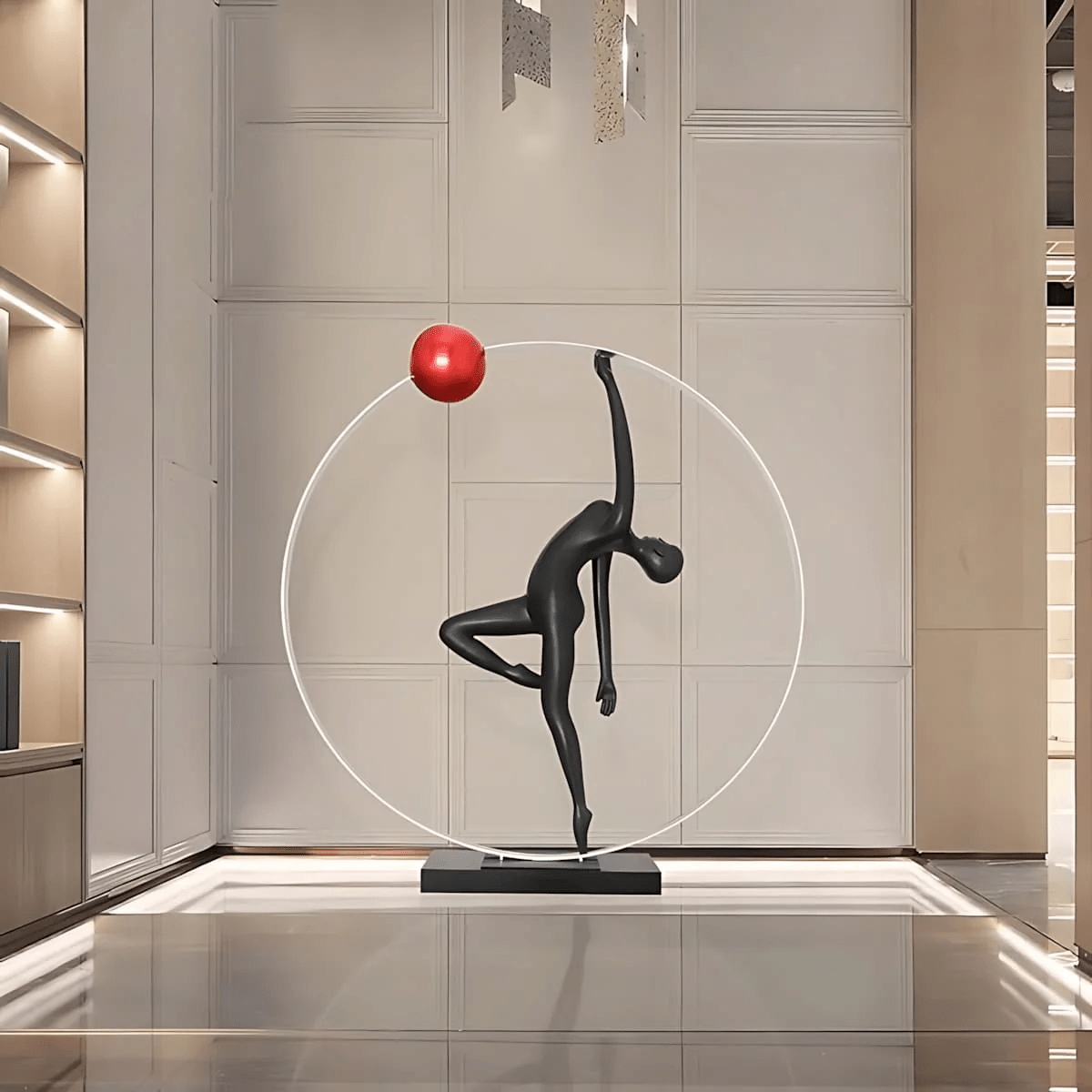 Balance Sculpture Floor Ornaments - Blowlighting