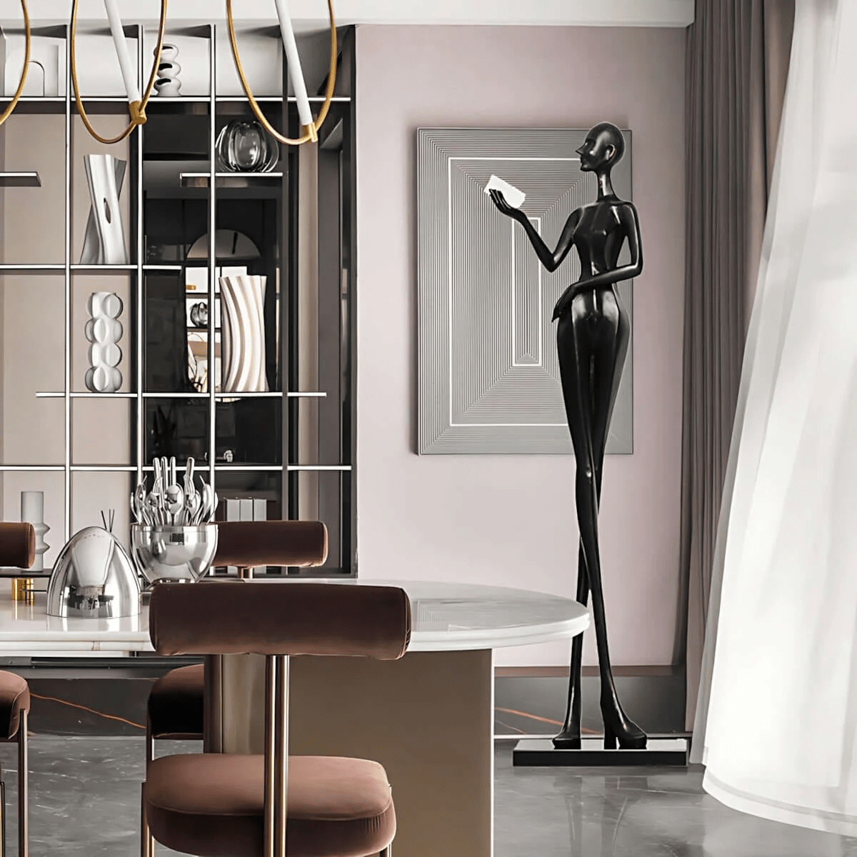 Valoris Elegance Hold Floor Lamp - Blowlighting